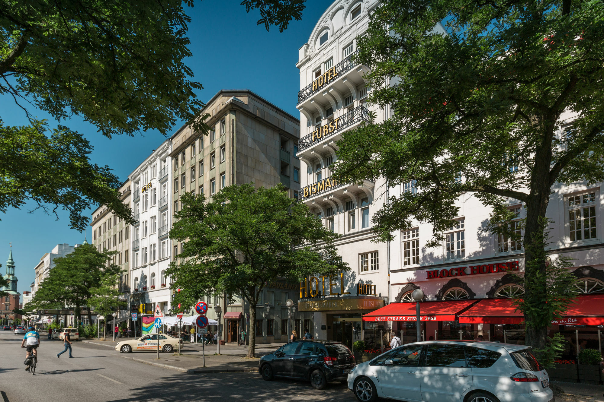 Hotel Fuerst Bismarck Hamburgo Exterior foto